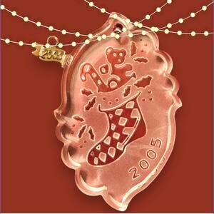 Waterford Crystal The Songs of Christmas Collection 2005 Ornament